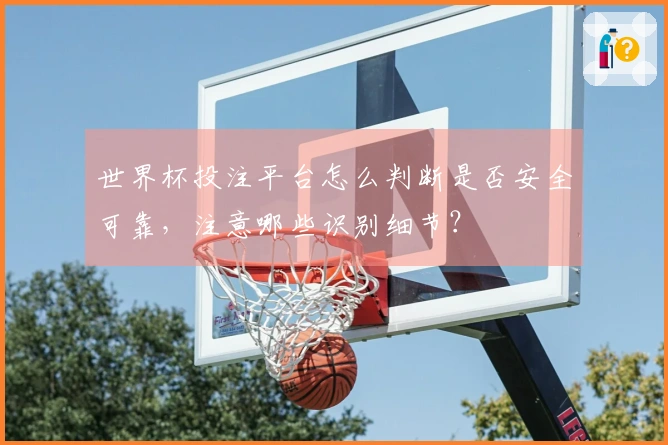 世界杯投注平台怎么判断是否安全可靠，注意哪些识别细节？