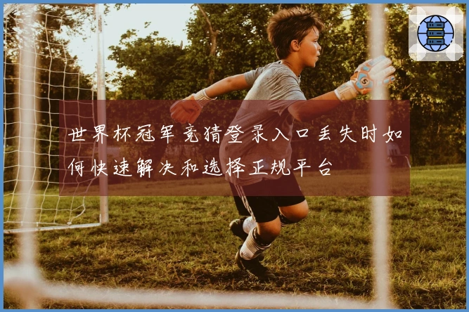世界杯冠军竞猜登录入口丢失时如何快速解决和选择正规平台