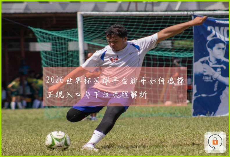 2026世界杯买球平台新手如何选择正规入口与下注流程解析