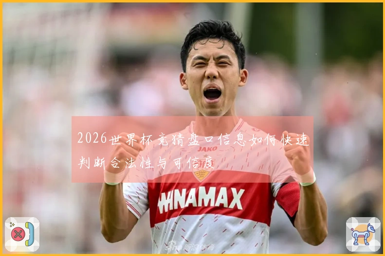 2026世界杯竞猜盘口信息如何快速判断合法性与可信度