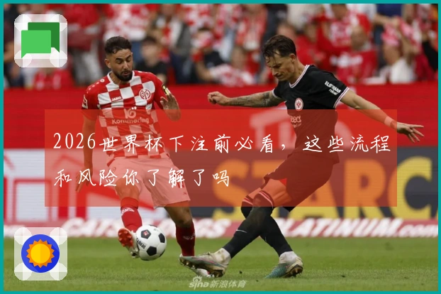 2026世界杯下注前必看，这些流程和风险你了解了吗