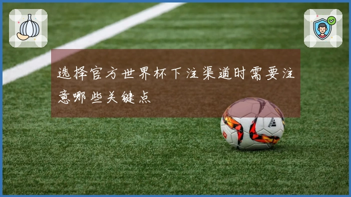 选择官方世界杯下注渠道时需要注意哪些关键点