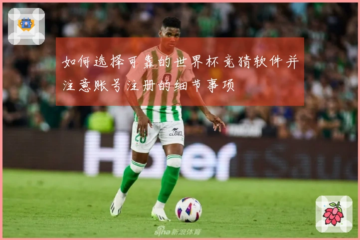 如何选择可靠的世界杯竞猜软件并注意账号注册的细节事项