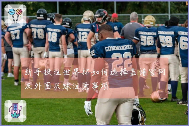 新手投注世界杯如何选择靠谱官网及外围买球注意事项